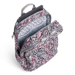 Vera Bradley Signature Cotton XL Campus Backpack, Gramercy Paisley -Fashion Bag Store 51zfytvxE2L