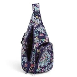 Vera Bradley Women's Signature Cotton Mini Sling Backpack, French Paisley, One Size 11 Vera Bradley Women's Signature Cotton Mini Sling Backpack, French Paisley, One Size -Fashion Bag Store 51zkNqJcATL