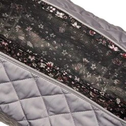 Vera Bradley Women's Performance Twill Medium Travel Duffle Bag, Tranquil Gray, One Size -Fashion Bag Store 61 0M3XofdL