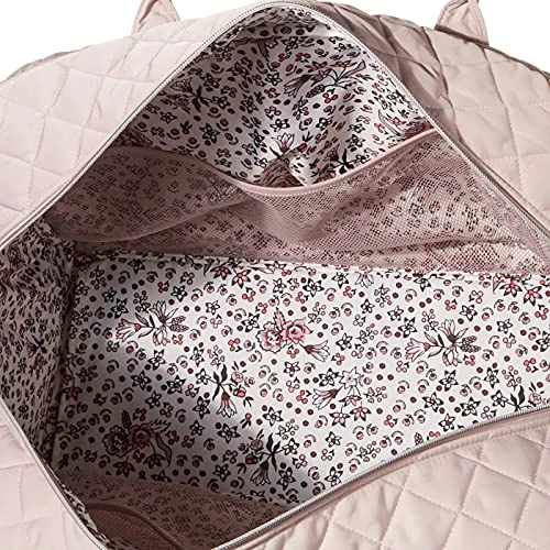 Vera Bradley Performance Twill Grand Weekender Travel Bag, Dover Mauve 5 Vera Bradley Performance Twill Grand Weekender Travel Bag, Dover Mauve - Image 3