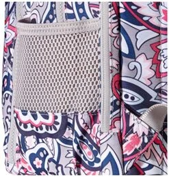 Vera Bradley Women's Recycled Lighten Up Reactive Grand Backpack, Gramercy Paisley, One Size -Fashion Bag Store 610ydyBlakL