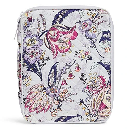 Vera Bradley Women's Cotton Organizer Laptop/Tablet Accessories, Hummingbird Park, One Size 3 Vera Bradley Women's Cotton Organizer Laptop/Tablet Accessories, Hummingbird Park, One Size