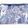 Vera Bradley Women's Clear Beach Cosmetic Fireworks Paisley One Size -Fashion Bag Store 61Az8zpw9nL