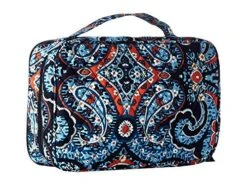 Vera Bradley Luggage Women's Large Blush & Brush Makeup Case Marrakesh Luggage Accessory -Fashion Bag Store 61LQp07SoBL