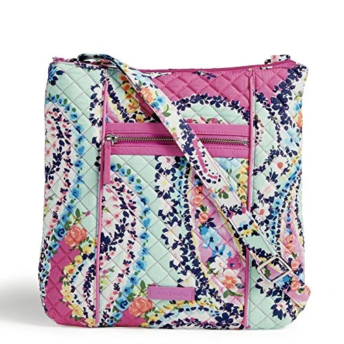 Vera Bradley Iconic Hipster Crossbody Bag, Signature Cotton, Wildflower Paisley 4 Vera Bradley Iconic Hipster Crossbody Bag, Signature Cotton, Wildflower Paisley - Image 2