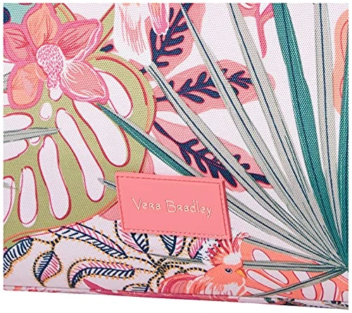 Vera Bradley Women's Recycled Lighten Up Reactive Small Gym Bag Travel, Rain Forest Canopy Coral, One Size 7 Vera Bradley Women's Recycled Lighten Up Reactive Small Gym Bag Travel, Rain Forest Canopy Coral, One Size - Image 5