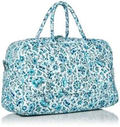 Vera Bradley Cotton Compact Weekender Travel Bag, Cloud Vine 13 Vera Bradley Cotton Compact Weekender Travel Bag, Cloud Vine -Fashion Bag Store 61pW0W5w7cL
