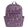 Vera Bradley Women's Lighten Up Grand Backpack, Dream Diamonds 1 Vera Bradley Women's Lighten Up Grand Backpack, Dream Diamonds -Fashion Bag Store 61qKz6DerYL