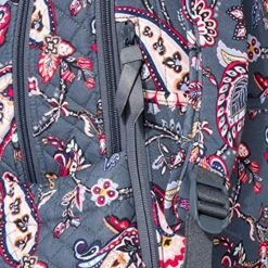 Vera Bradley Women's Signature Cotton Campus Backpack, Felicity Paisley, One Size 13 Vera Bradley Women's Signature Cotton Campus Backpack, Felicity Paisley, One Size -Fashion Bag Store 61qQjmMB73L