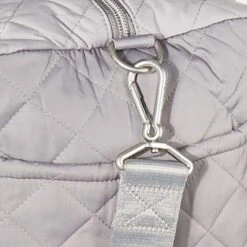 Vera Bradley Women's Performance Twill Medium Travel Duffle Bag, Tranquil Gray, One Size -Fashion Bag Store 61rh8Wa5FBL