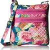 Vera Bradley Iconic Triple Zip Hipster Crossbody, Signature Cotton, Superbloom -Fashion Bag Store 61zYEjG3NRL