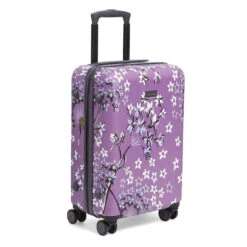 Vera Bradley Hardside Small Spinner, Lavender Dandelion -Fashion Bag Store 710S 2BJHvDQL