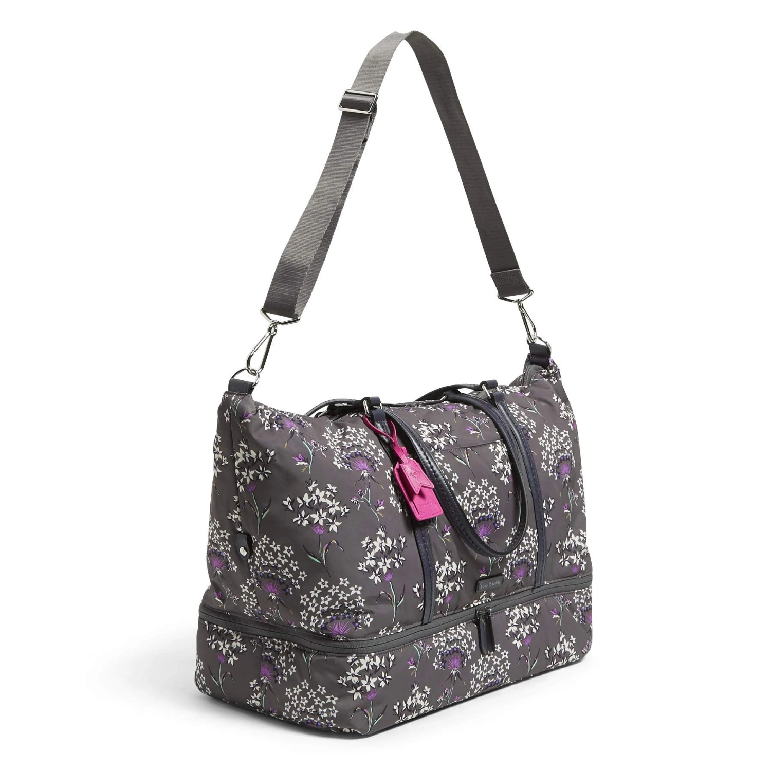 Vera Bradley Women's Midtown Travel Bag, Dandelion Wishes, One Size 8 Vera Bradley Women's Midtown Travel Bag, Dandelion Wishes, One Size - Image 6