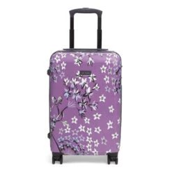 Vera Bradley Hardside Small Spinner, Lavender Dandelion