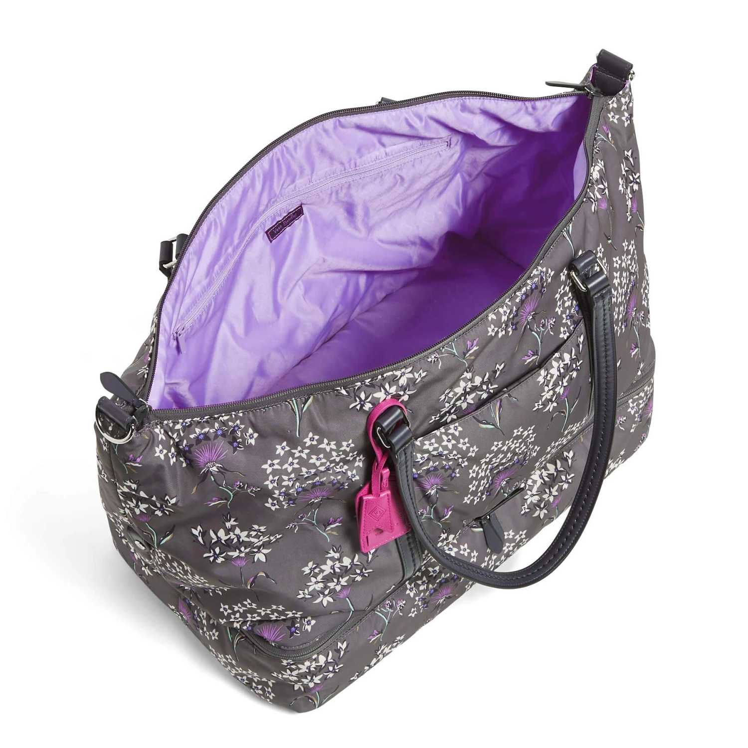 Vera Bradley Women's Midtown Travel Bag, Dandelion Wishes, One Size 7 Vera Bradley Women's Midtown Travel Bag, Dandelion Wishes, One Size - Image 5