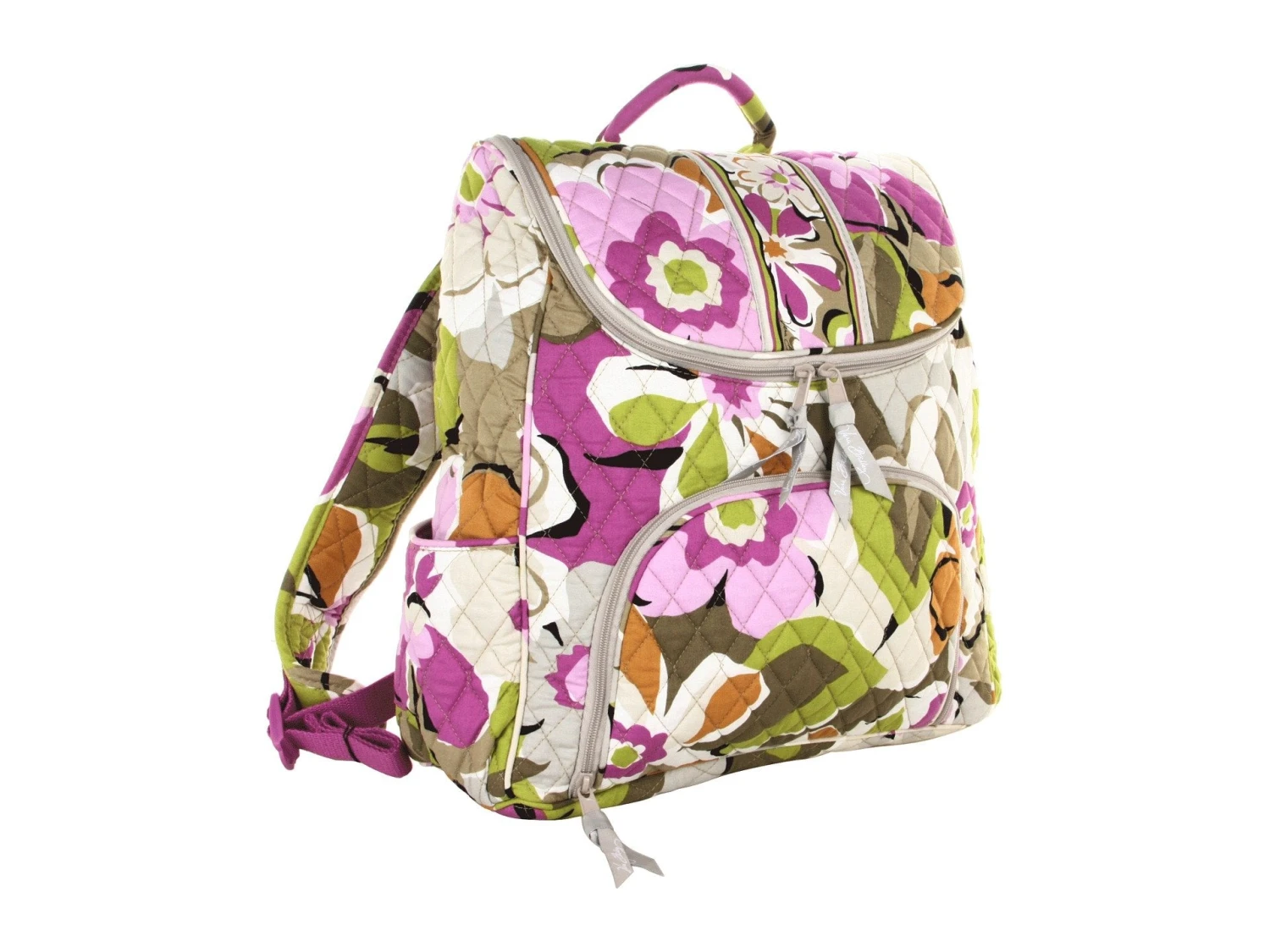 Vera Bradley Double Zip Backpack Portobello Road 3 Vera Bradley Double Zip Backpack Portobello Road