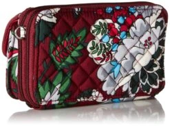 Vera Bradley Women's Signature Cotton RFID All In One Crossbody Wristlet , Bordeaux Blooms, One Size 13 Vera Bradley Women's Signature Cotton RFID All In One Crossbody Wristlet , Bordeaux Blooms, One Size -Fashion Bag Store 811ryqv9O5L