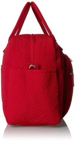 Vera Bradley Women's Microfiber Weekender Travel Bag, Cardinal Red, One Size 12 Vera Bradley Women's Microfiber Weekender Travel Bag, Cardinal Red, One Size -Fashion Bag Store 81oNFo3m EL