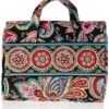 Vera Bradley Signature Cotton Hanging, Parisian Paisley -Fashion Bag Store 91VNWLnNiqL