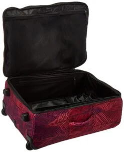 Vera Bradley Women's Foldable Large, Banana Leaves Fuchsia -Fashion Bag Store 91Wyy 5MgGL