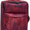 Vera Bradley Women's Foldable Large, Banana Leaves Fuchsia -Fashion Bag Store 91XRkr0rjfL