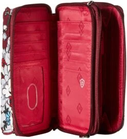 Vera Bradley Women's Signature Cotton RFID All In One Crossbody Wristlet , Bordeaux Blooms, One Size 10 Vera Bradley Women's Signature Cotton RFID All In One Crossbody Wristlet , Bordeaux Blooms, One Size -Fashion Bag Store 91baaTw78gL