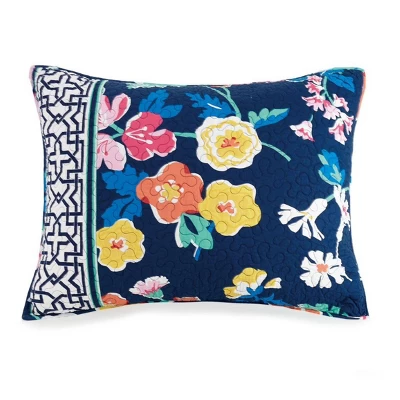 Maybe Pillow Sham Navy - Vera Bradley 5 Maybe Pillow Sham Navy - Vera Bradley - Image 3