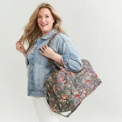 Vera Bradley Women's Cotton Lay Flat Travel Duffel -Fashion Bag Store GUEST 021d08b2 e62a 44de ae97 e42bbf0e56a1