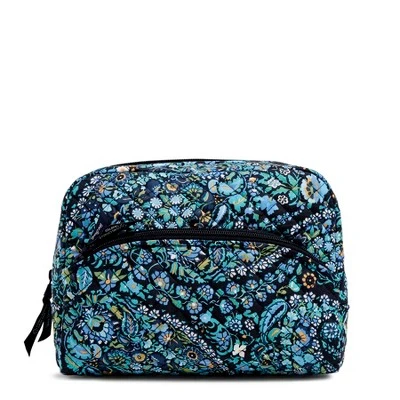 Vera Bradley Women's Cotton Large Cosmetic 11 Vera Bradley Women's Cotton Large Cosmetic - Image 9