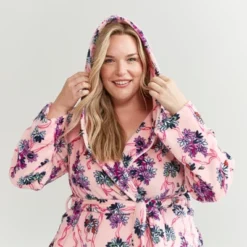 Vera Bradley Women's Fleece Plush Fleece Robe -Fashion Bag Store GUEST 12914482 8c36 4a3f b6ee 622d840283c5