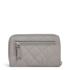 Vera Bradley Women's Performance Twill RFID Turnlock Wallet