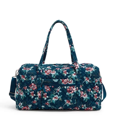 Vera Bradley Women's Cotton Large Travel Duffel Bag 6 Vera Bradley Women's Cotton Large Travel Duffel Bag - Image 4