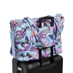 Vera Bradley Women's Cotton Deluxe Travel Tote Bag -Fashion Bag Store GUEST 16b37b2d 3c78 4ac6 8710 51b25cf5065b