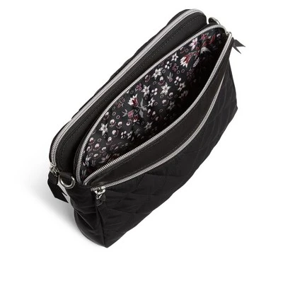 Vera Bradley Women's Microfiber Triple Compartment Crossbody Bag 8 Vera Bradley Women's Microfiber Triple Compartment Crossbody Bag - Image 6