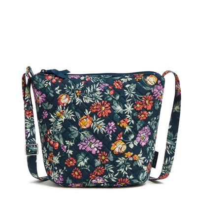 Vera Bradley Women's Cotton Bucket Crossbody Bag 12 Vera Bradley Women's Cotton Bucket Crossbody Bag - Image 11