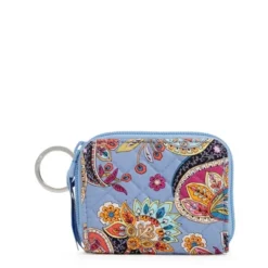 Vera Bradley Women's Cotton RFID Petite Zip-Around Wallet -Fashion Bag Store GUEST 32bc43d2 e8ff 45a9 9f57 78e51115ac3b