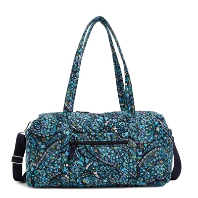 Vera Bradley Women's Cotton Medium Travel Duffel 13 Vera Bradley Women's Cotton Medium Travel Duffel - Image 11