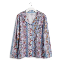 Vera Bradley Long-Sleeved Button Pajama Top 10 Vera Bradley Long-Sleeved Button Pajama Top -Fashion Bag Store GUEST 549b2668 e279 4a9a 96a9 ec6a528b8f34