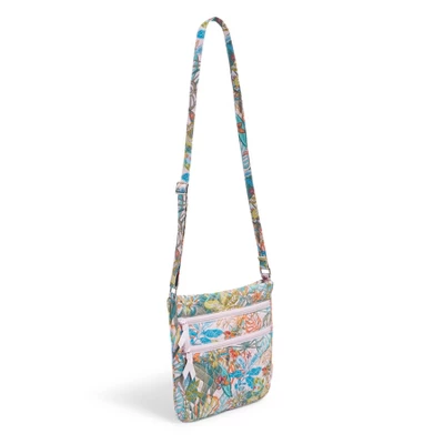 Vera Bradley Women's Cotton Triple Zip Hipster Crossbody Bag 4 Vera Bradley Women's Cotton Triple Zip Hipster Crossbody Bag - Image 2