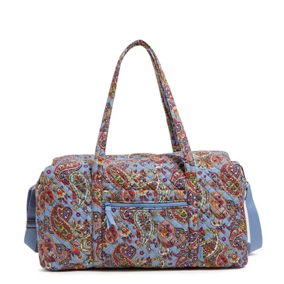 Vera Bradley Women's Cotton Large Travel Duffel Bag 19 Vera Bradley Women's Cotton Large Travel Duffel Bag - Image 17