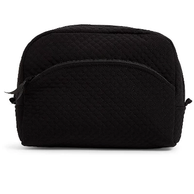 Vera Bradley Women's Microfiber Large Cosmetic Bag 4 Vera Bradley Women's Microfiber Large Cosmetic Bag - Image 2