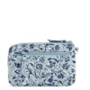 Vera Bradley Women's Recycled Cotton RFID Wristlet Perennials Gray 1 Vera Bradley Women's Recycled Cotton RFID Wristlet Perennials Gray -Fashion Bag Store GUEST 59d59c1c 9716 461d 92d5 86544d1c7518