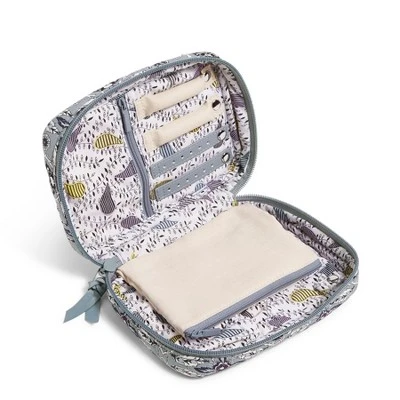 Vera Bradley Women's Cotton Zip-Around Jewelry Folio 3 Vera Bradley Women's Cotton Zip-Around Jewelry Folio