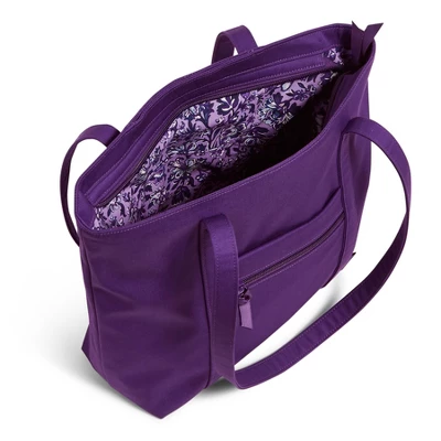 Vera Bradley Women's Cotton Small Vera Tote Bag 4 Vera Bradley Women's Cotton Small Vera Tote Bag - Image 2