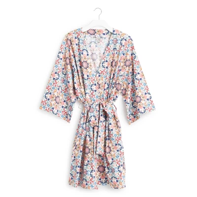 Vera Bradley Women's Cotton Knit Robe 6 Vera Bradley Women's Cotton Knit Robe - Image 4