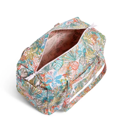 Vera Bradley Women's Cotton Large Travel Duffel Bag 4 Vera Bradley Women's Cotton Large Travel Duffel Bag - Image 2