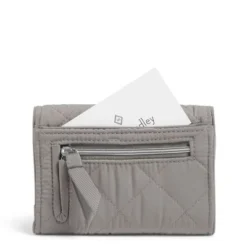 Vera Bradley Women's Performance Twill RFID Riley Compact Wallet