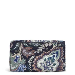 Fashion Bag Store 13 Vera Bradley Women's Cotton RFID Trifold Clutch Wallet