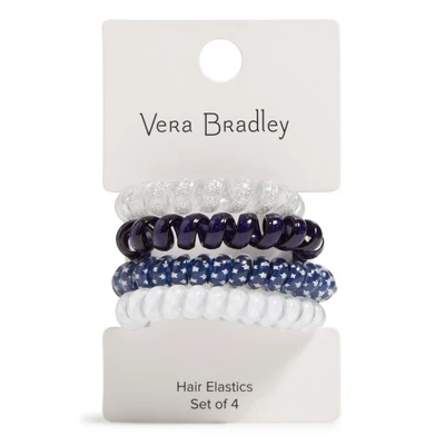 Vera Bradley Spiral Elastic Hair Tie 4 Pk 4 Vera Bradley Spiral Elastic Hair Tie 4 Pk - Image 2