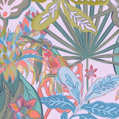 Vera Bradley Women's Cotton Large Cosmetic 5 Vera Bradley Women's Cotton Large Cosmetic - Image 3